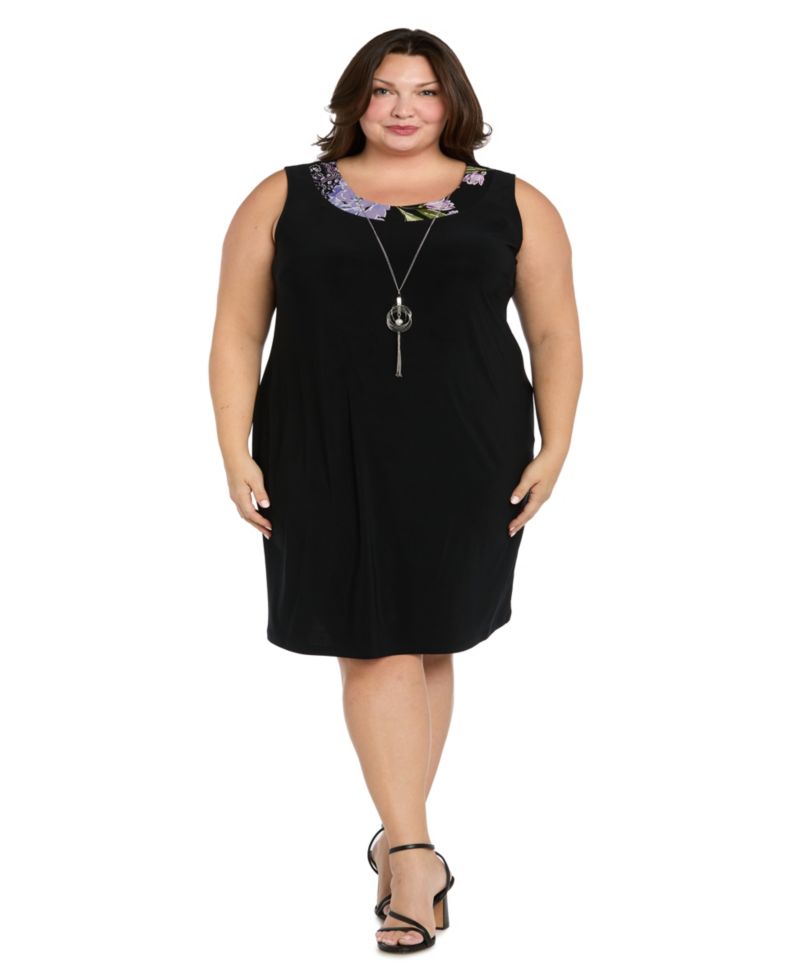 Plus Size 2-Pc. Floral-Print Jacket & Dress Set