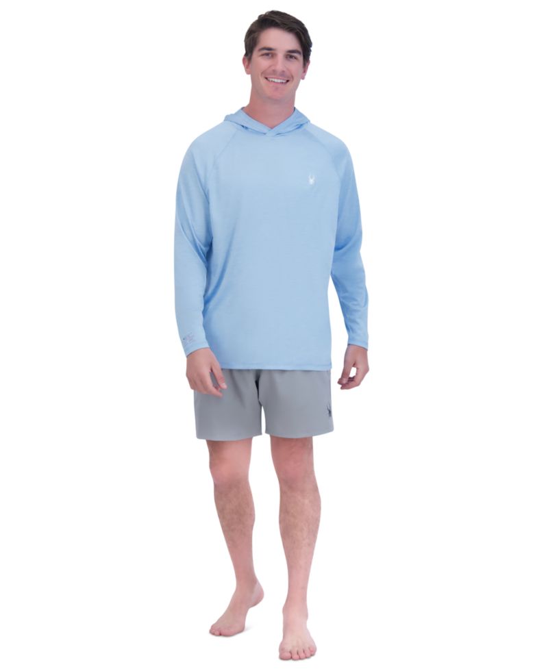 Men's Hooded Raglan Long-Sleeve UPF 50+ Rashguard
