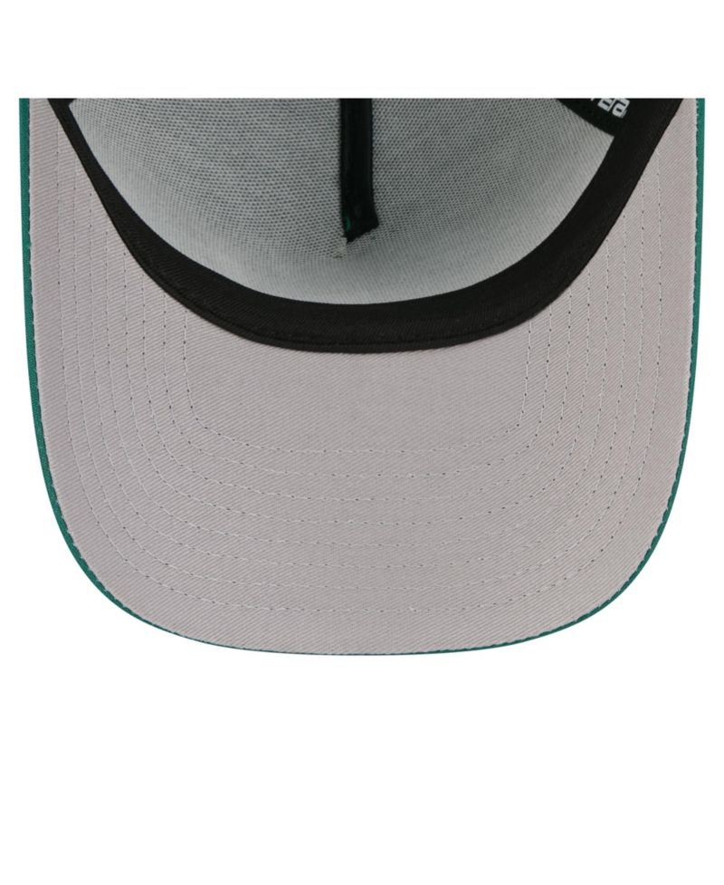 Men's Green Athletics Pin Seeker 9FORTY A-Frame Adjustable Hat