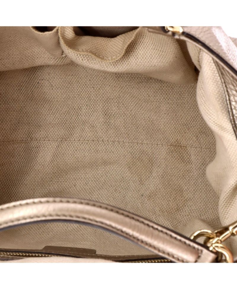 Small Soho Convertible Shoulder Bag Leather
