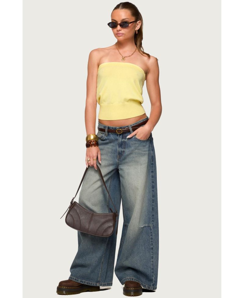 Women's Philipa Strapless Knit Top