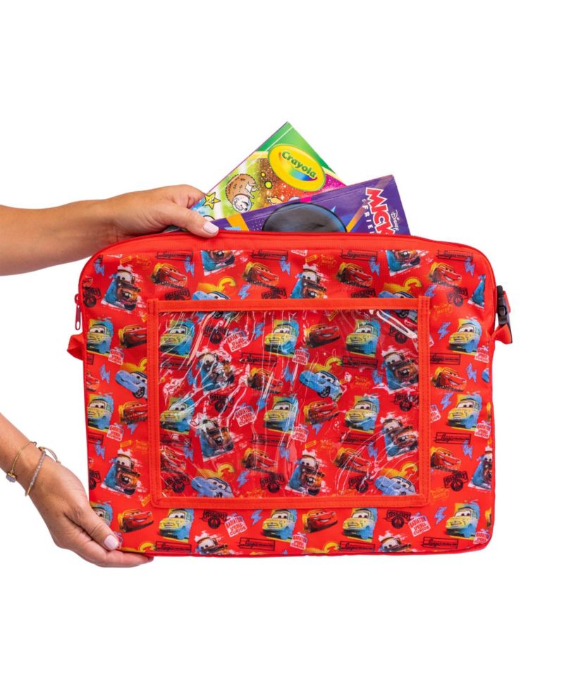 Disney Baby 3-IN-1 Toddler Travel Tray and Tablet Holder, Cars