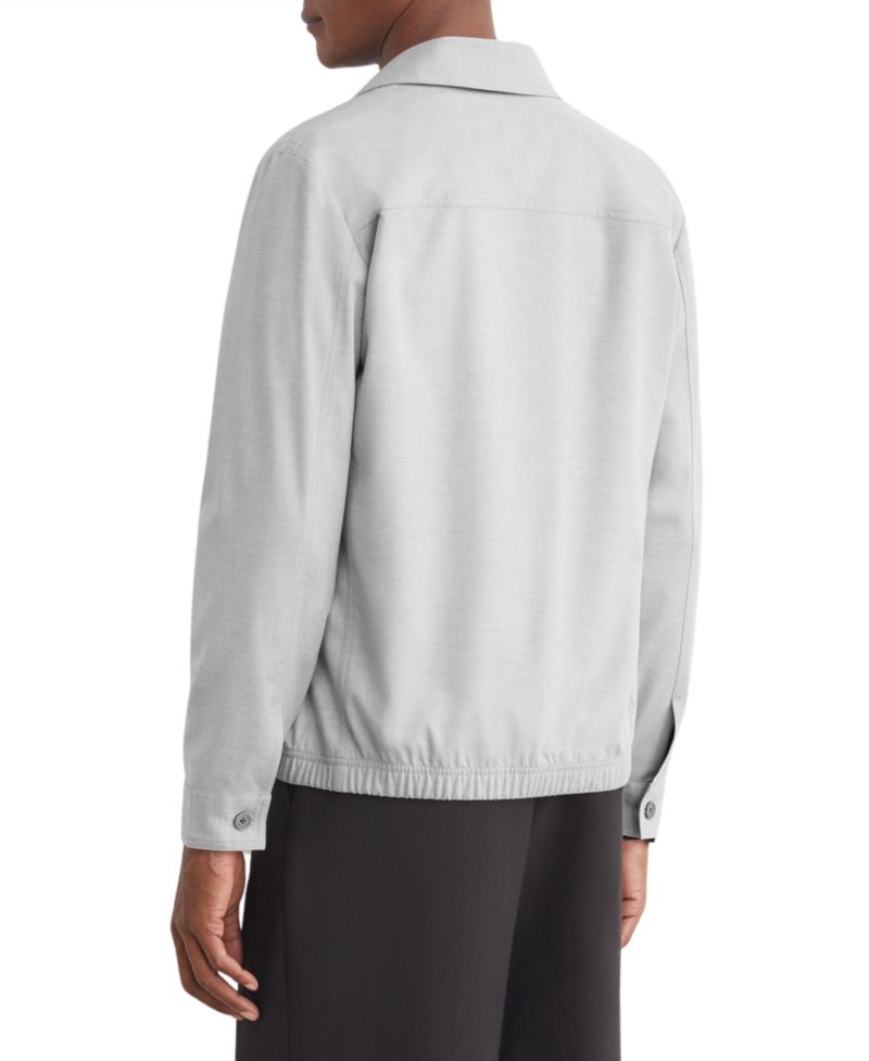 Men's Penge Brushed Wool-Blend Twin-Pocket Overshirt