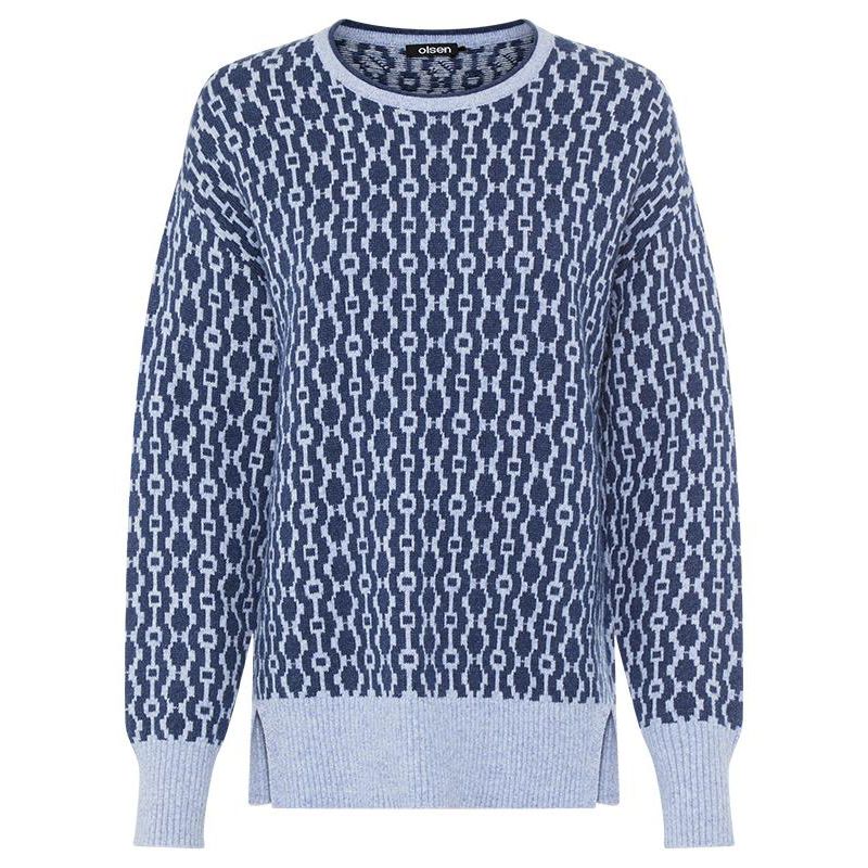 Women's Retro Design Sweater
