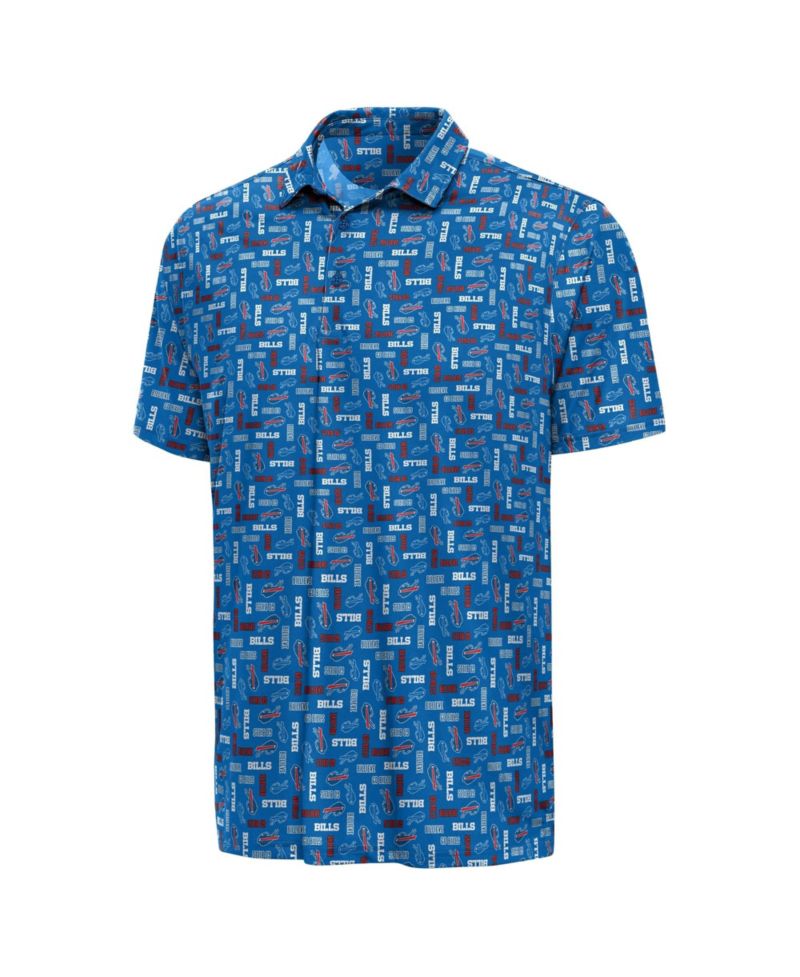 Men's Royal Buffalo Bills Season Tickets Polo