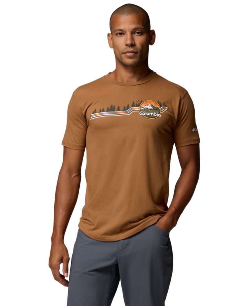 Men's Pioneer Peak Regular-Fit Graphic T-Shirt