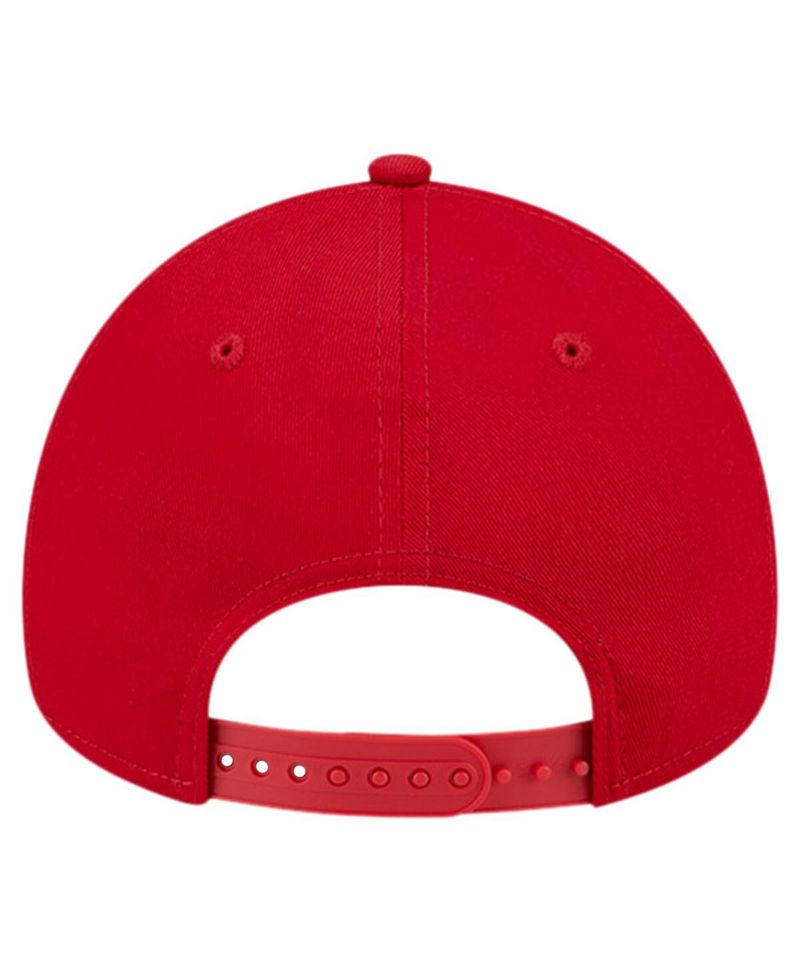 Men's Red St. Louis Cardinals Team Color A-Frame 9FORTY Adjustable Hat