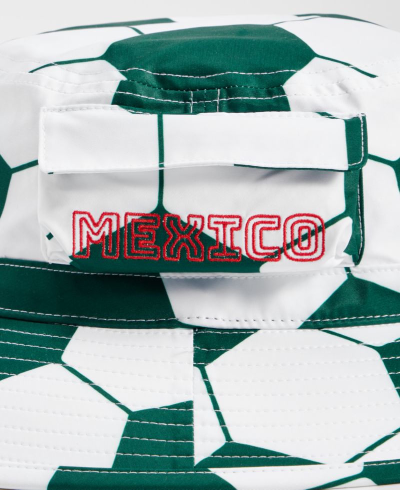 Men's Mexico Soccer Ball Boonie Hat