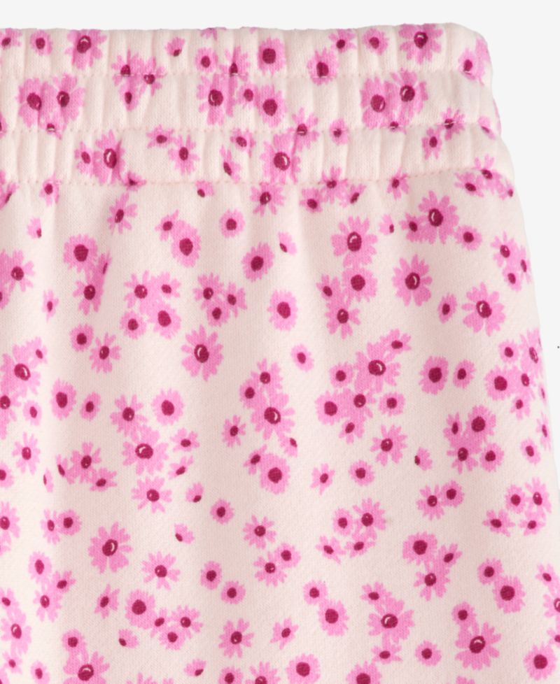 Girls' XS-XL Floral-Print Jogger Pants