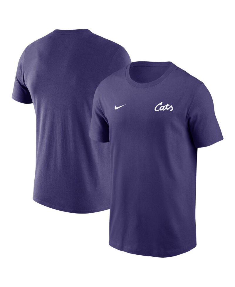 Men's Purple Kansas State Wildcats 2025 Sideline Legend Performance T-Shirt