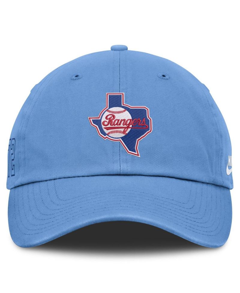 Men's Light Blue Texas Rangers Cooperstown Club Adjustable Hat