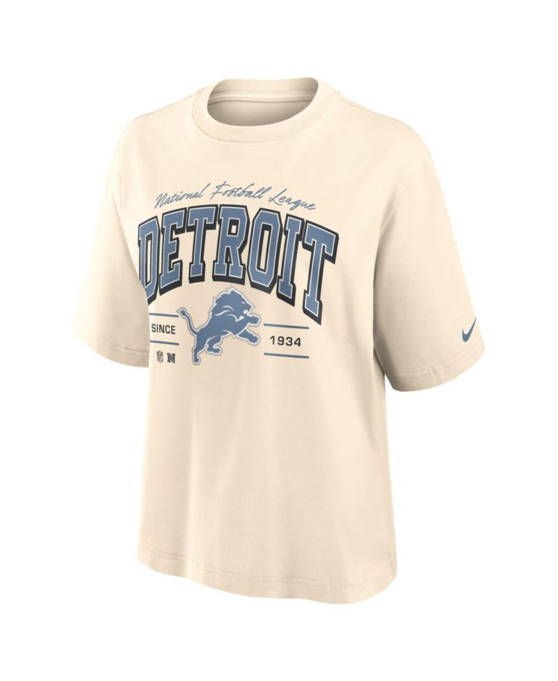 Women's Detroit Lions Vintage Mod Boxy T-Shirt