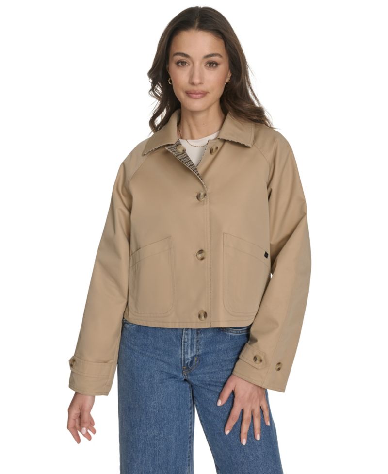 Women's Reversible Trench Jacket