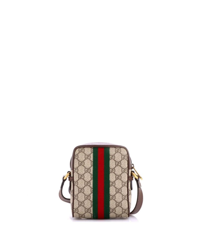 Mini Ophidia Messenger Bag GG Coated Canvas