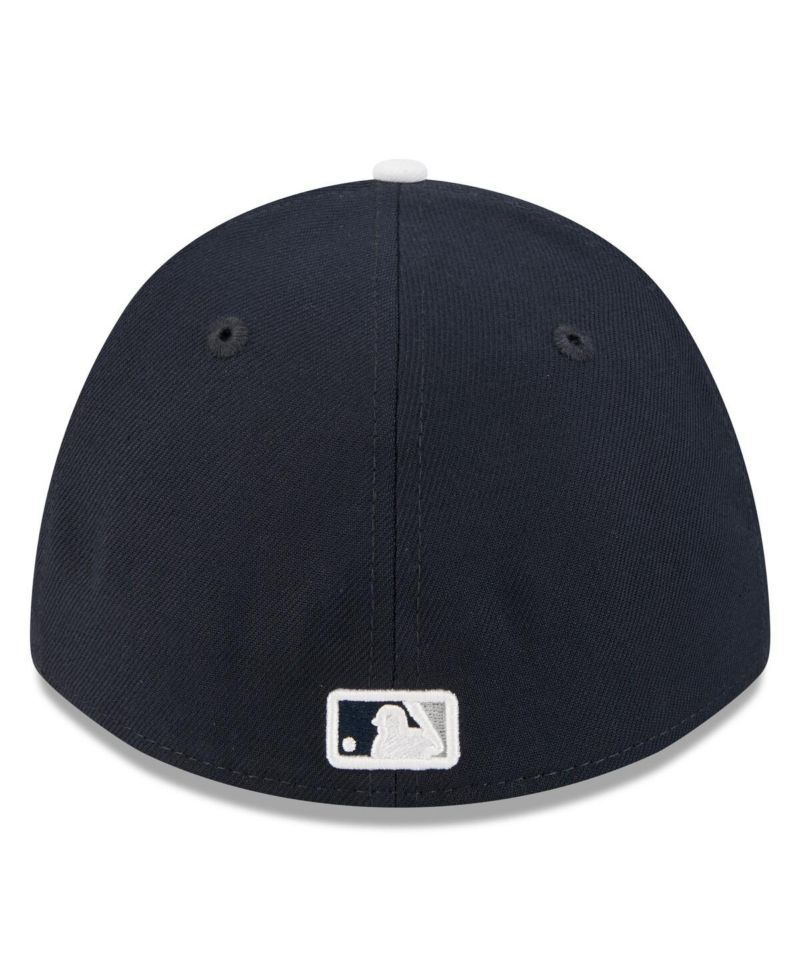 Men's Navy/White New York Yankees 2026 Spring Training M-Crown 39THIRTY Flex Hat