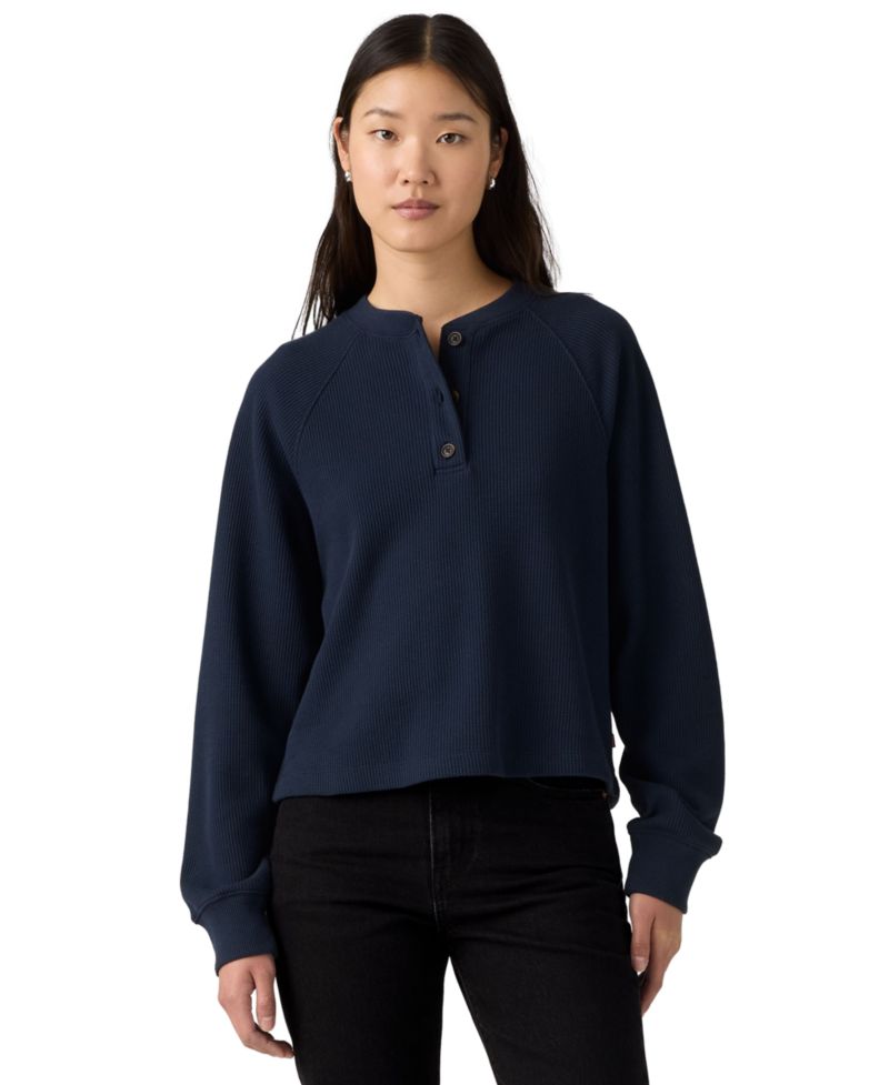 Women's Lassen Henley Long Sleeve Top