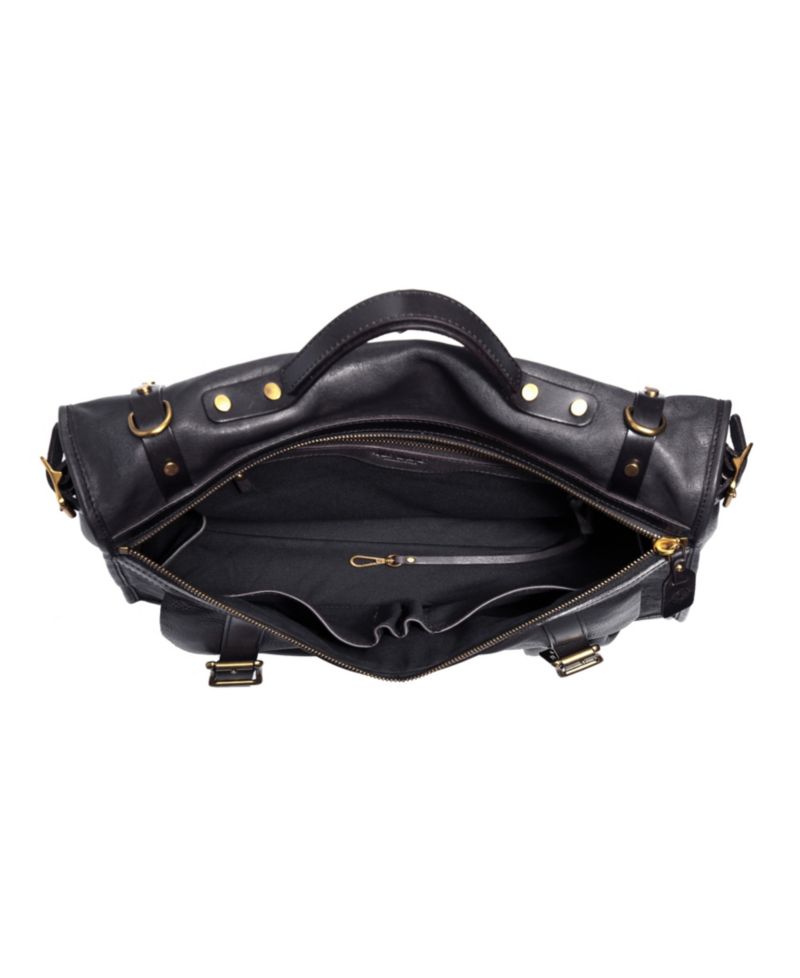 Stone Cove Leather Briefcase