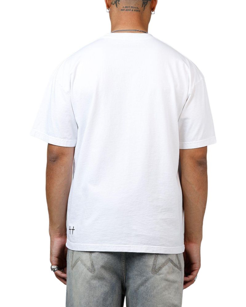 Men's Angelic Drop Shoulder T-Shirt White