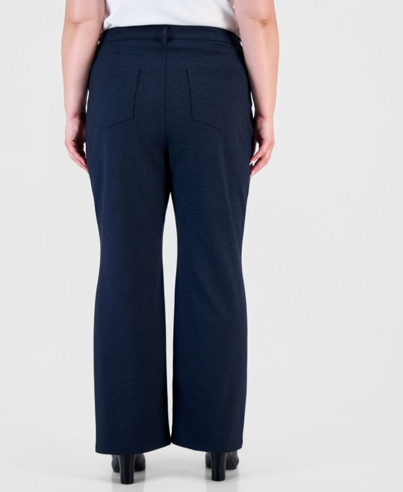 Plus Size Lexington Bootleg High-Rise Bootcut Jeans