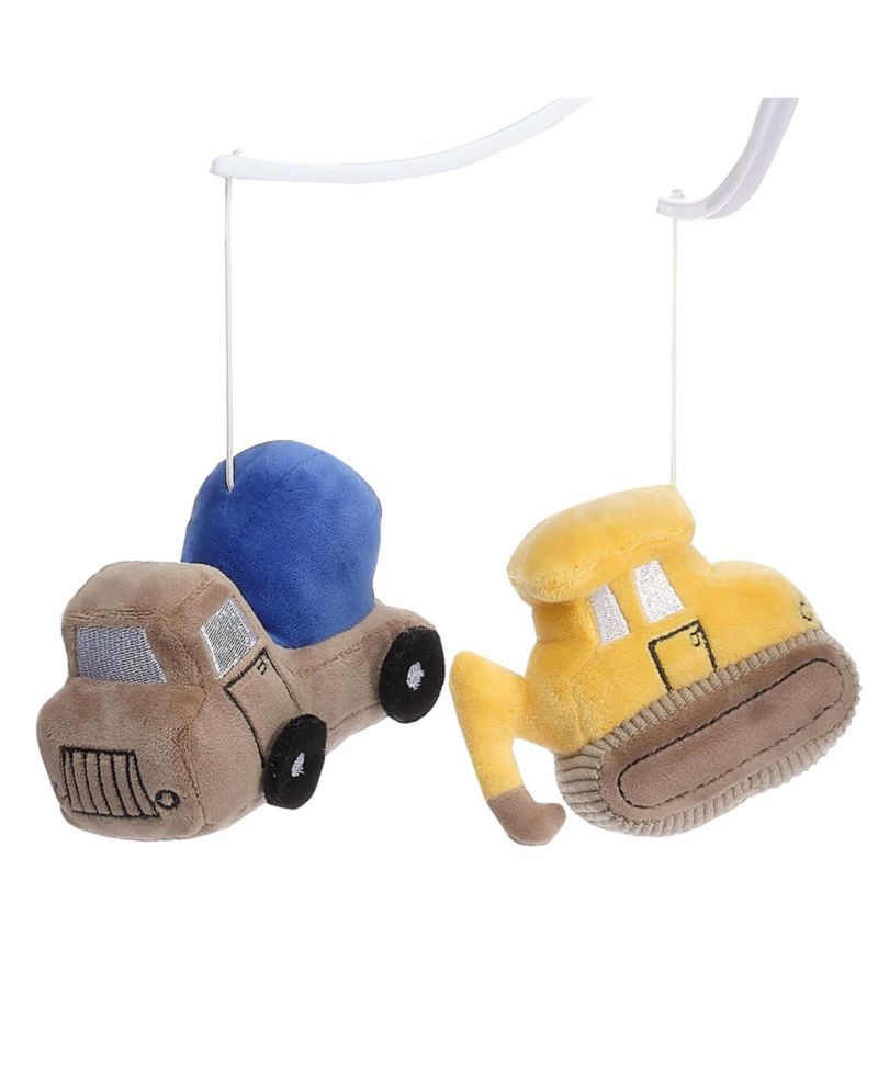 Construction Zone Musical Rotating Crib Mobile