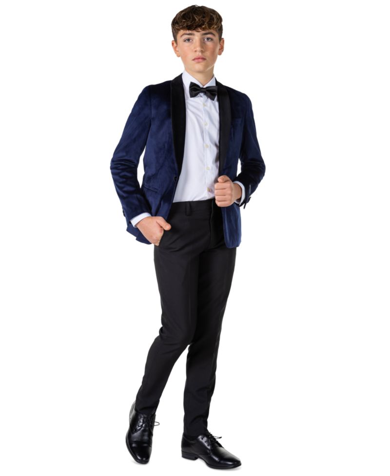 Boys' 10-16 Notched Collar Jacket