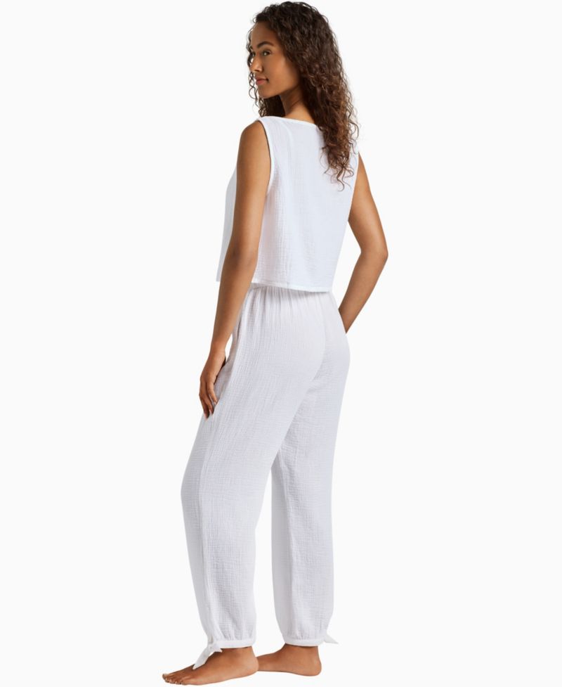 Women's Top & Pants Cover-Up Swim, 2-Piece Set