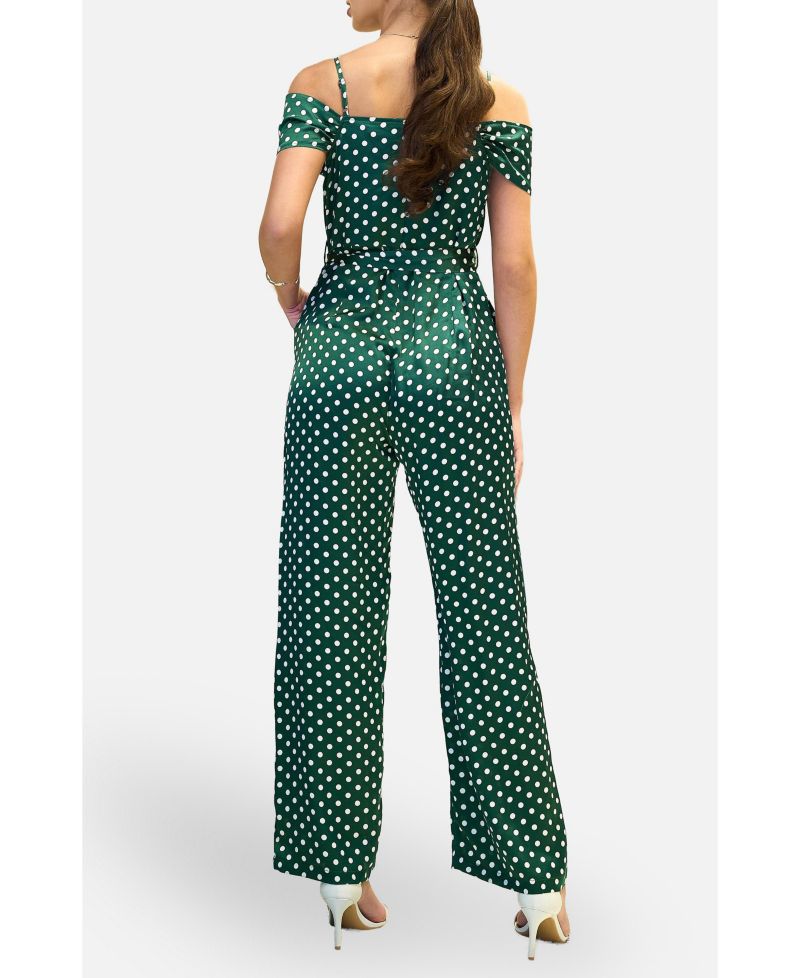 Women's Spot Bardot Jumpsuit