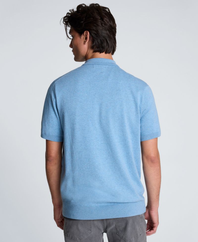Men's Slim-Fit Short-Sleeve Polo Shirt