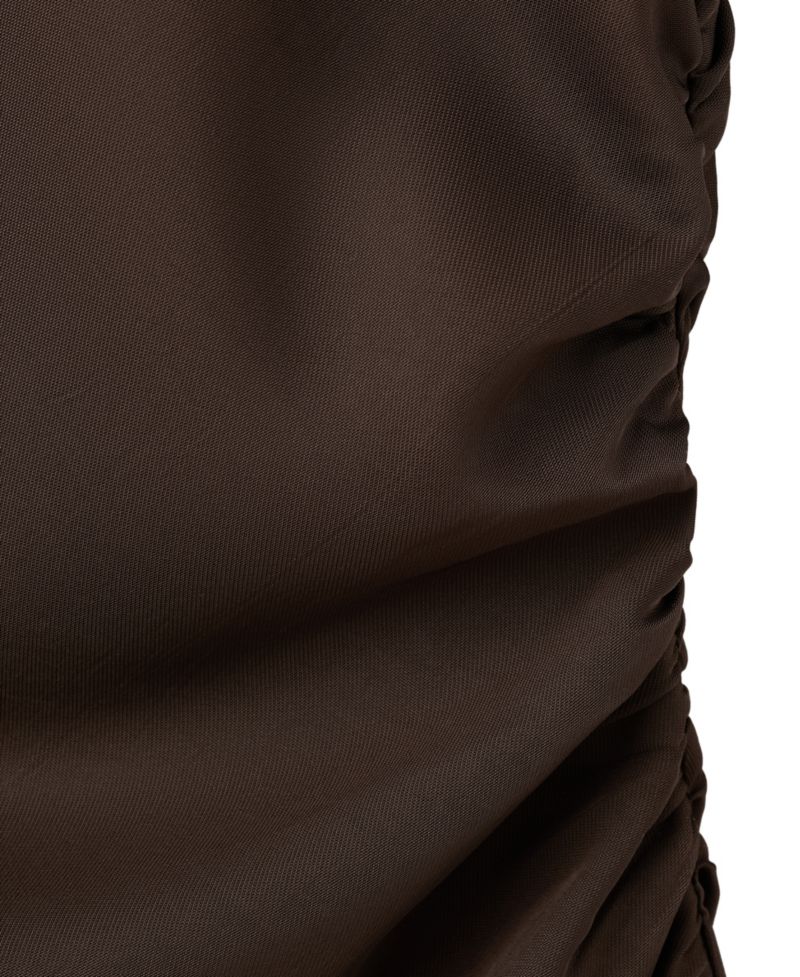 Women's One-Shoulder Asymmetric Ruched Dress
