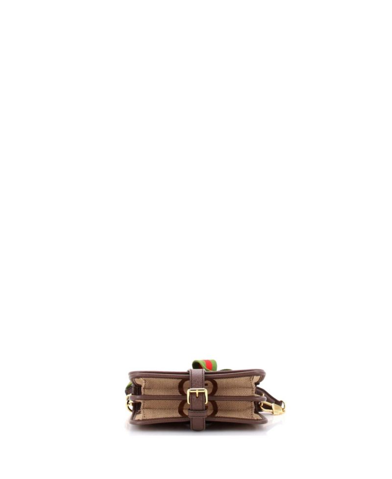 Small Buckle Messenger Bag Jumbo GG Canvas