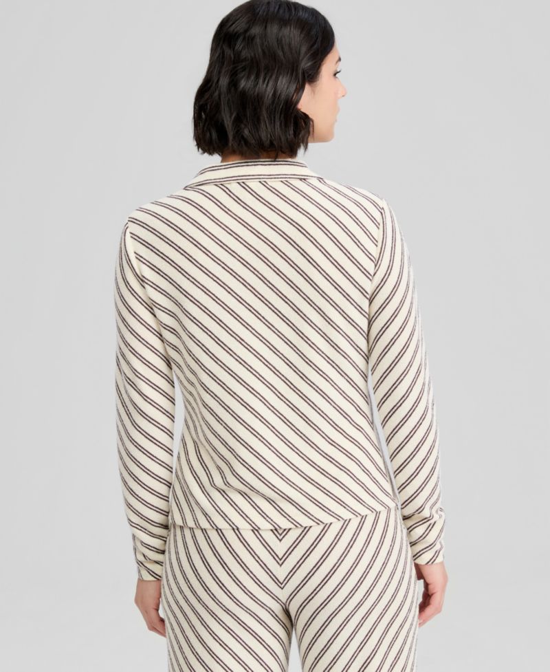 Petite Collared Cardigan