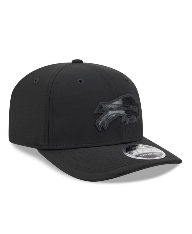 Men's Black Buffalo Bills 2026 Sideline 9SEVENTY Adjustable Hat