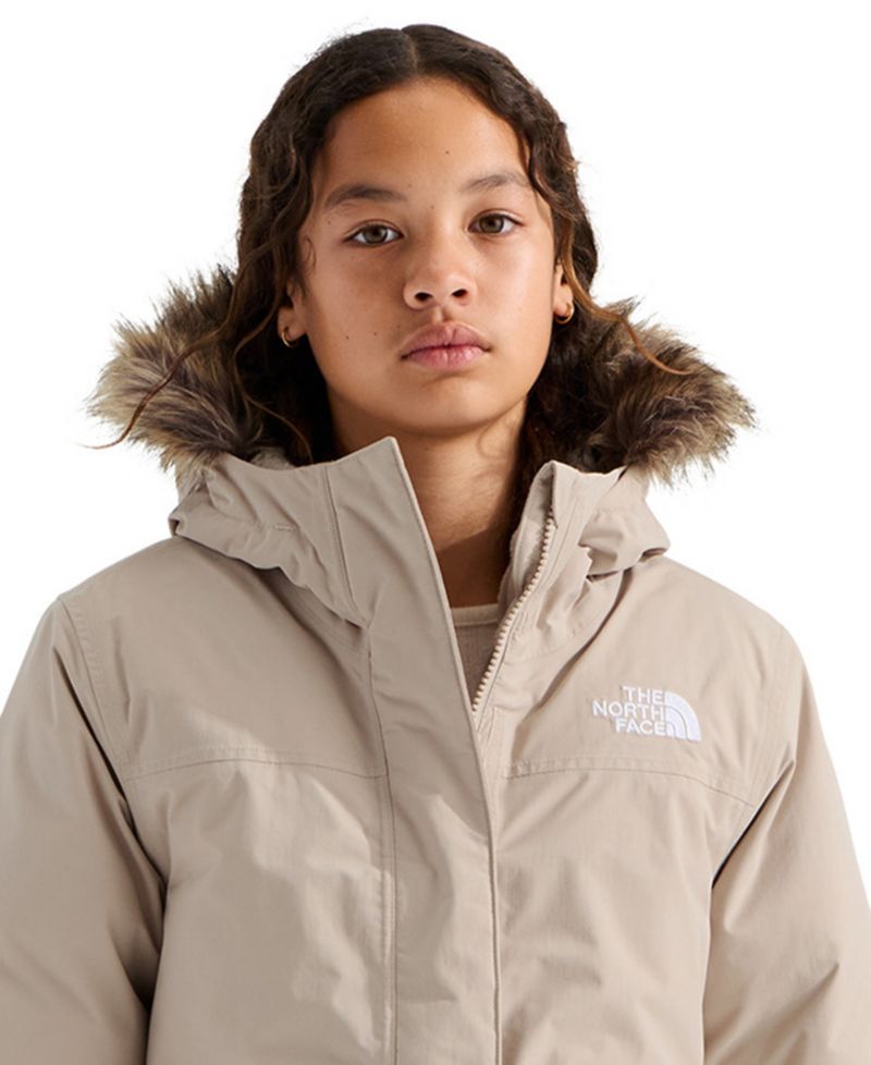 Girls' 7-18 Hooded Parka Jacket