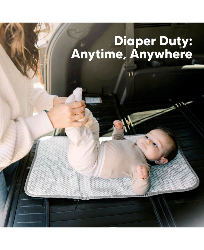 Swift Diaper Changing Pad, Portable Waterproof Diaper Changing Pad for Baby, Travel Changing Pad for Diaper Bag