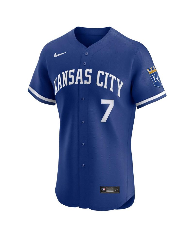 Men's Bobby Witt Jr. Royal Kansas City Royals Alternate 2 Elite Player Jersey