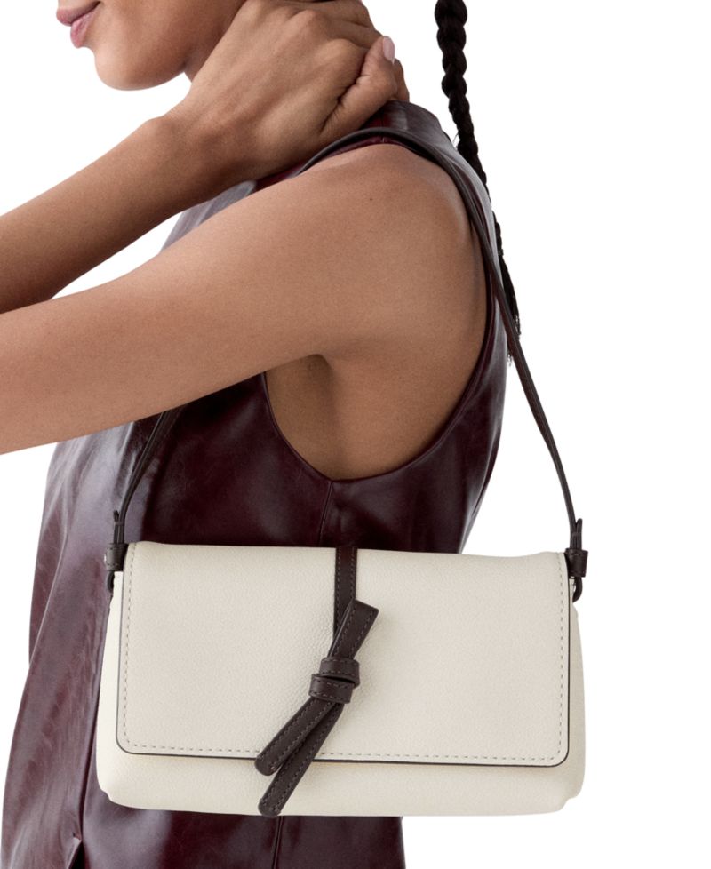 Colorblock Flap Small Shoulder Bag