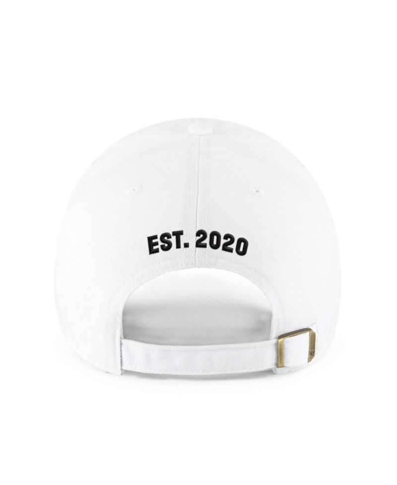 Men's '47 White 23XI Racing Clean Up Adjustable Hat