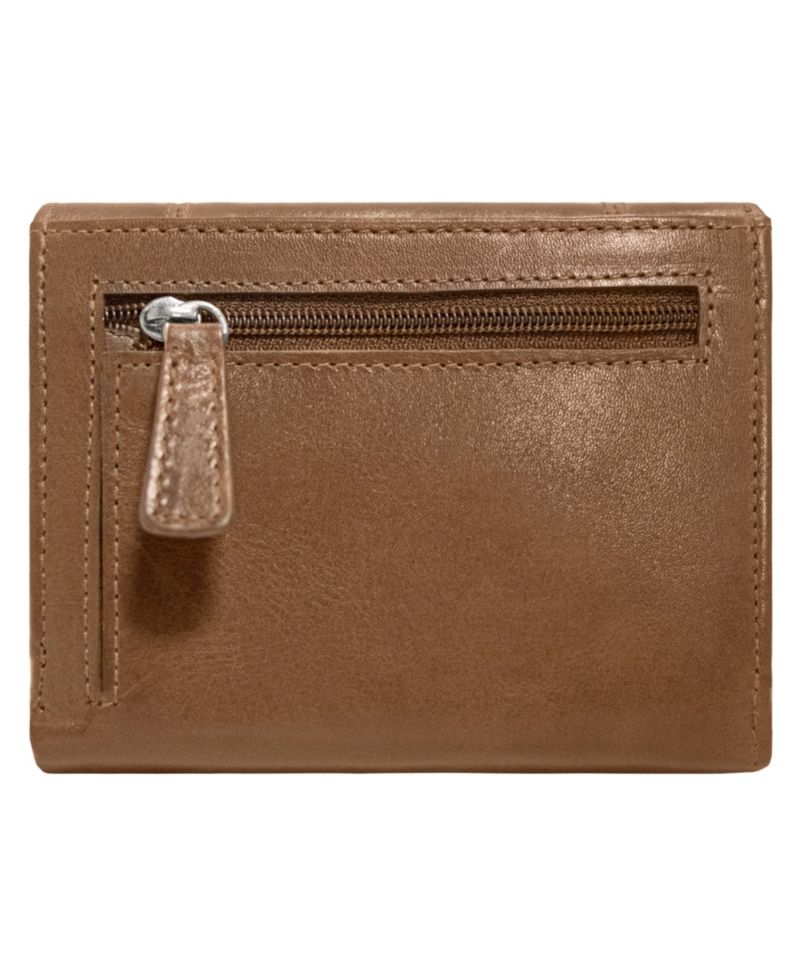 Casablanca Collection RFID Secure Ladies Small Clutch Wallet