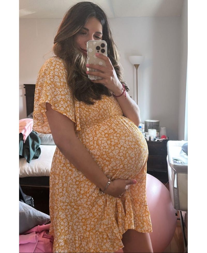 Women's Yellow Floral Smocked Ruffle Dress