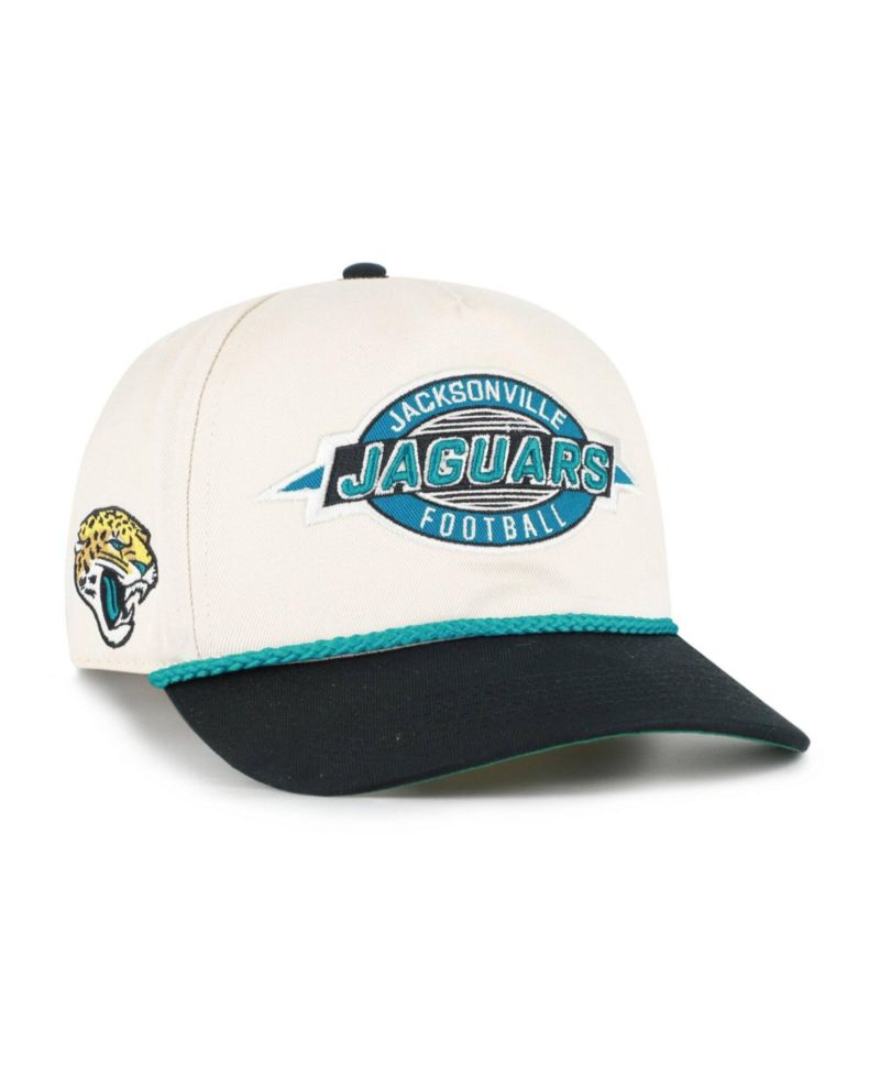 Men's Natural Jacksonville Jaguars Frame Out Two Tone Hitch Adjustable Hat