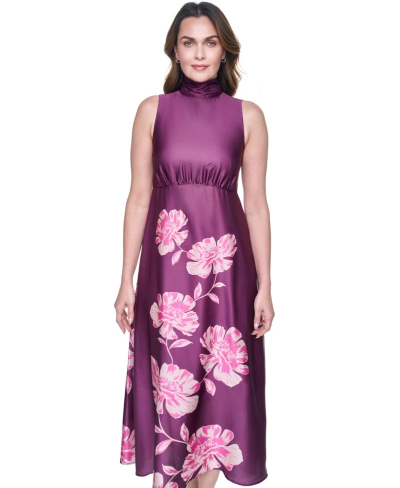 Women's Halter Neck Midi Dress
