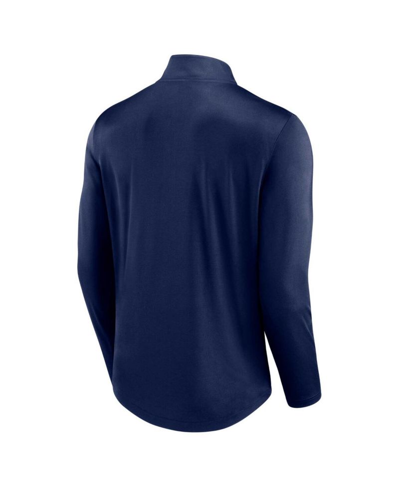Men's Navy Minnesota Twins Quarterback Quarter-Zip Top