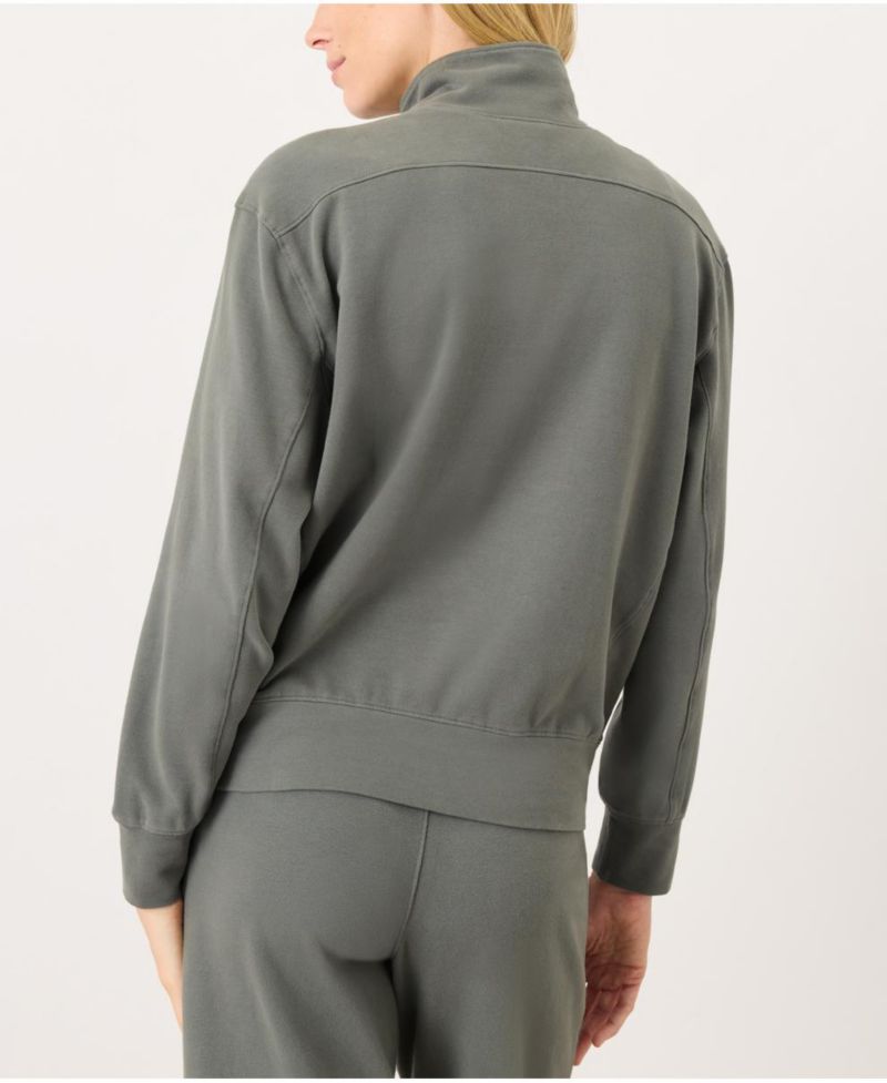 Women's Cloud Knit Quarter Zip Made with Organic Cotton