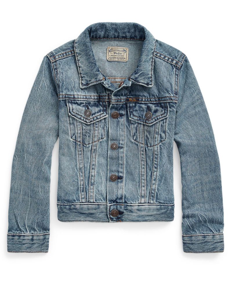 Girls' 2T-6X Denim Trucker Jacket
