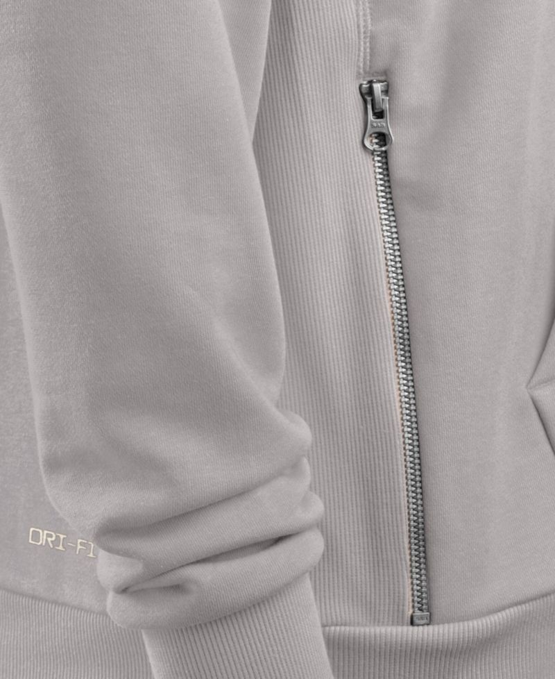 Men's Gray Ohio State Buckeyes 2026 Sideline Standard Issue Dri-FIT Full-Zip Hoodie