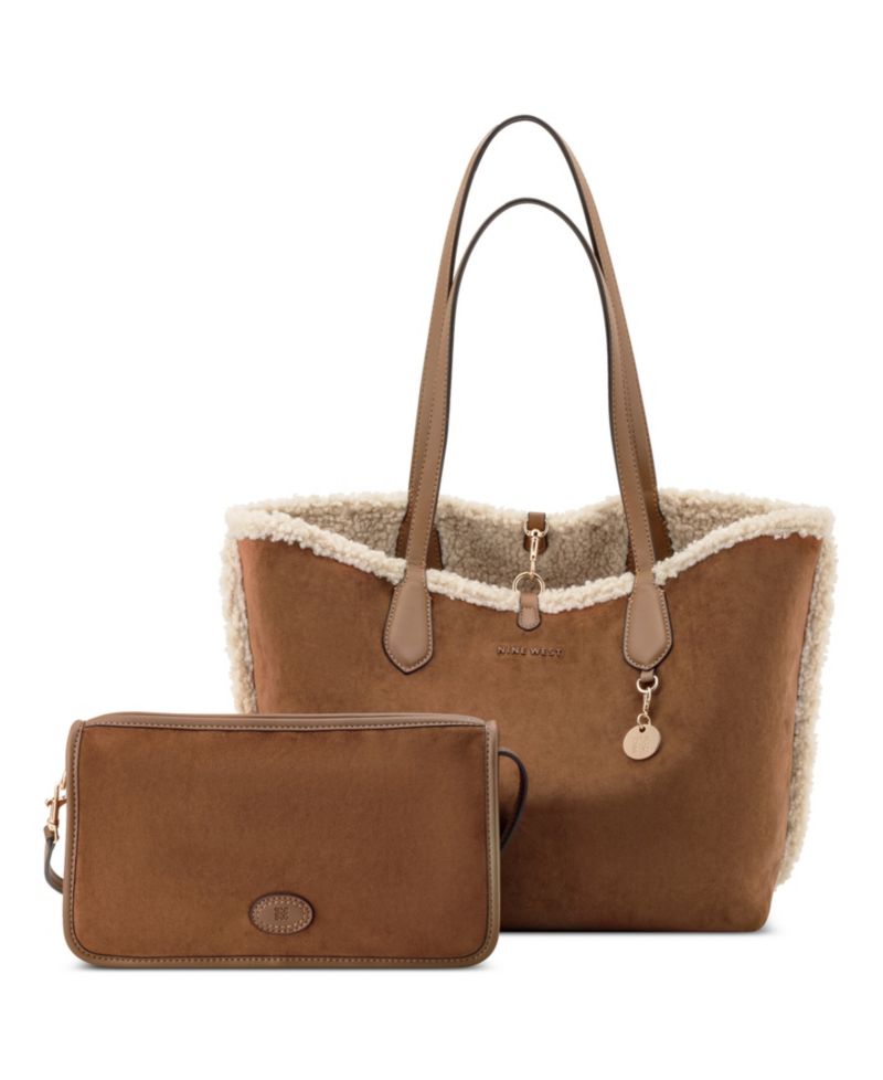 Emerick Large Reversible Tote with Removable Shoulder Handbag