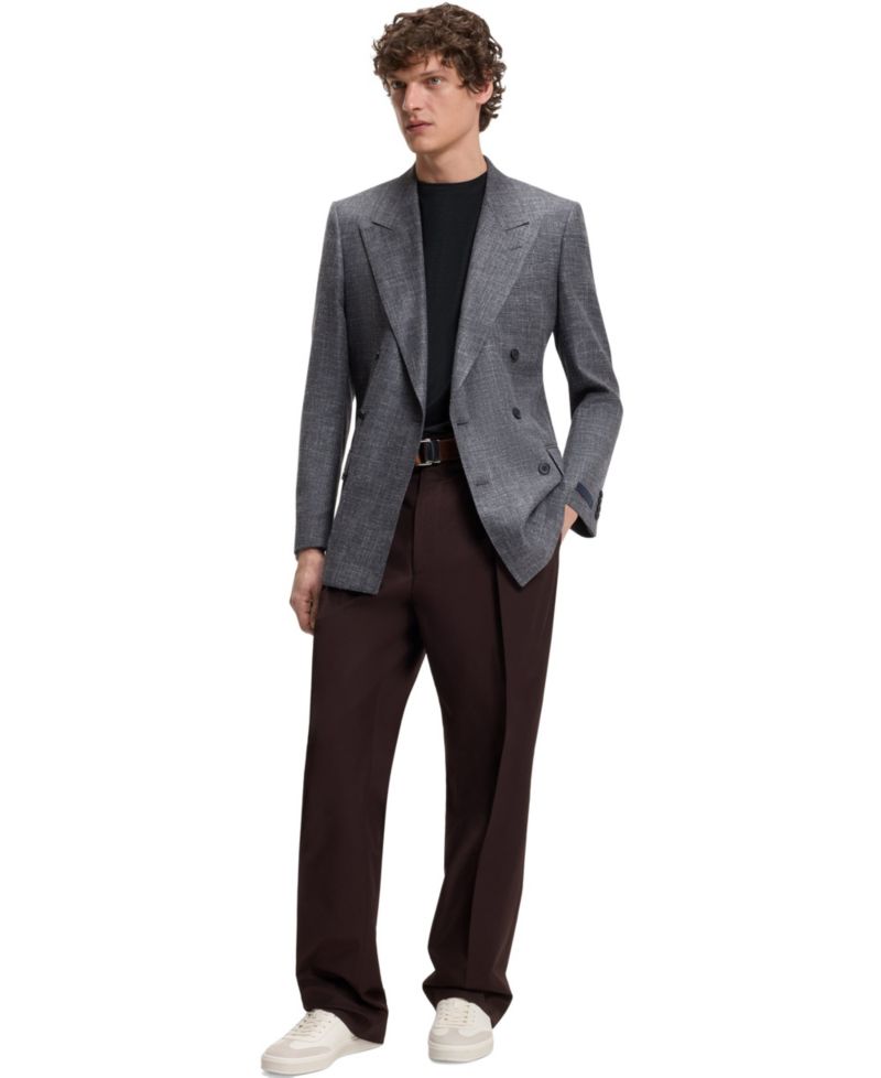 BECKHAM x BOSS Men's Linen T-Shirt