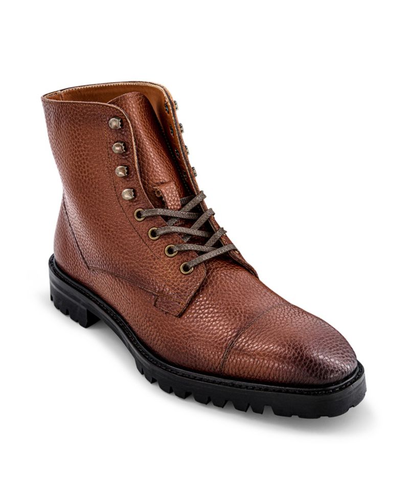 Men's Pembroke Cap Toe Boots