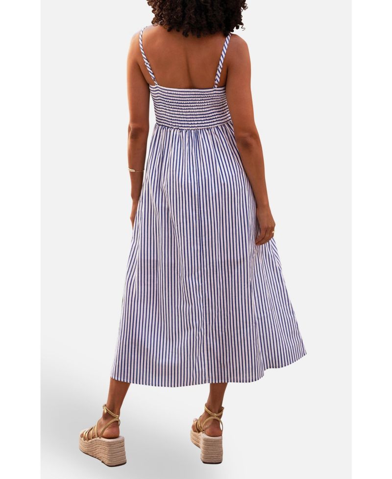 Women's Cotton Midi Sun Dress