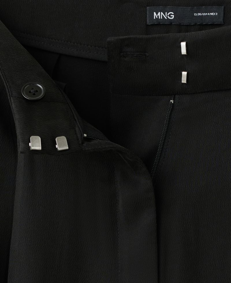 Women's Mid-Rise Baggy Side-Pocket Pants